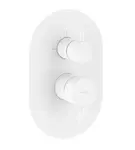 Ravak Espirit - Batéria pod omietku, na 2 spotrebiče, matná biela X070251