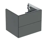 Geberit ONE - Umývadlová skrinka 59x50x47 cm, 2 zásuvka, lávová 505.261.00.3