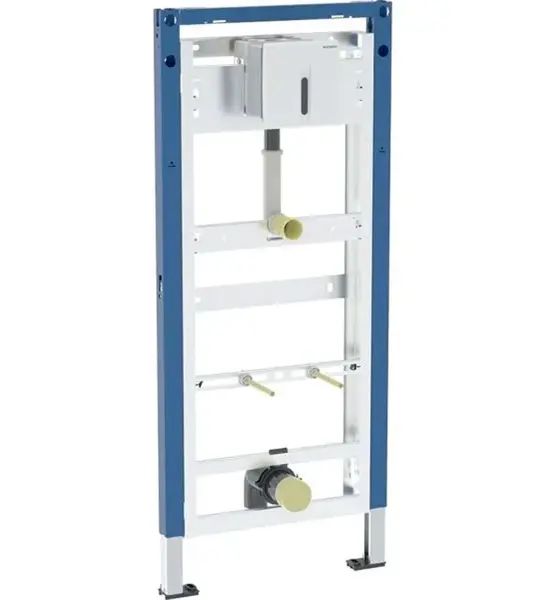 Geberit Duofix - Montážní prvek pro pisoár, 112-130 cm, univerzální, pro ovládání splachování pisoárů Basic, matný chrom 111.695.46.6