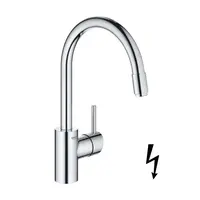 Grohe Concetto - Dřezová baterie s výsuvnou sprškou, chrom 31212003
