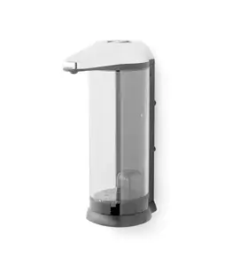 Compactor Clever - Dávkovač tekutého mýdla bezdotykový, 510 ml, černý plast/chrom RAN6026