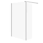 Cersanit Mille - Sprchová stena Walk-In, 120x200 cm, chróm/číre sklo S601-177