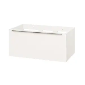 Mereo Mailo - Umývadlová skrinka 81x37x48 cm, 1 zásuvka, biela CN516S