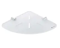 Nimco Bormo - Polička rohová, chróm/matná biela BR X208-26