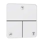 Hansgrohe ShowerSelect Comfort - Ventil pod omietku, na 3 spotrebiče, matná biela 15587700