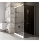 Ravak Blix - Sprchové dvere BLRV2K 80 cm, biela/transparentné sklo 1XV40100Z1