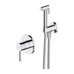 OMNIRES Y - Bidetová batéria pod omietku, so spŕškou, s telesom, chróm SYSYBI1CR