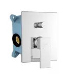 kielle Arkas I - Baterie pod omítku pro 2 spotřebiče, s tělesem, chrom 10311200