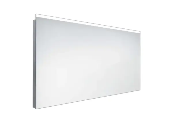 Nimco Zrcadla - Zrcadlo s LED osvětlením, 100x60 cm, hliník ZP 8004