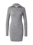 ABOUT YOU Pletené šaty 'Monique'  sivá