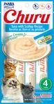 INABA Cat Churu Pyré - tuňák s hřebenatky 4 x (4 x 14 g)
