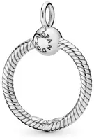 Pandora Stříbrný náhrdelníkový přívěsek na korálky Moments 398296/398330 2,5 cm