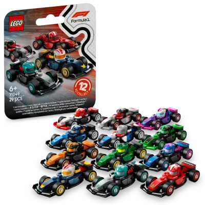 LEGO® Minifigurky 71049 Sběratelská závodní auta F1®