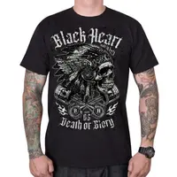 Triko BLACK HEART Huron černá 3XL