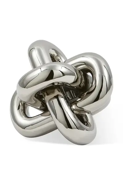 Dekoračná figúrka Pols Potten moving silver 26 x 24 x 19 cm