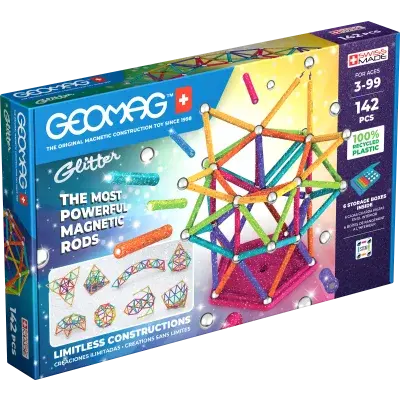 Geomag Glitter 142 dílků