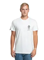 Meatfly pánské tričko Phase White | Bílá | Velikost M | 100% bavlna