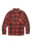 Etnies pánská košile Woodsman Fleece Brick | Červená | Velikost M