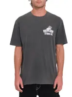 Volcom pánské tričko Stone Force Co Pw Sst Black | Černá | Velikost M | 100% bavlna