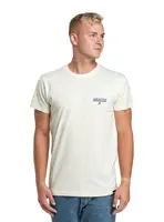 Meatfly pánské tričko Racing Spirit Cream | Bílá | Velikost XXXL | 100% bavlna