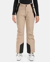 Dámské lyžařské kalhoty kilpi elare-w béžová 38s