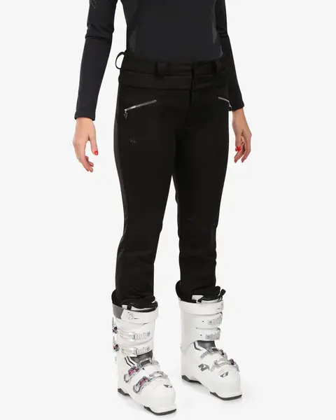 Dámské lyžařské softshellové kalhoty kilpi maura-w černá 36