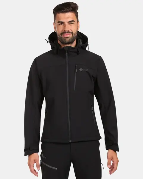 Pánská softshellová bunda kilpi ontavio-m černá 4xl