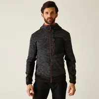 Pánská fleecová mikina regatta alven černá xxl