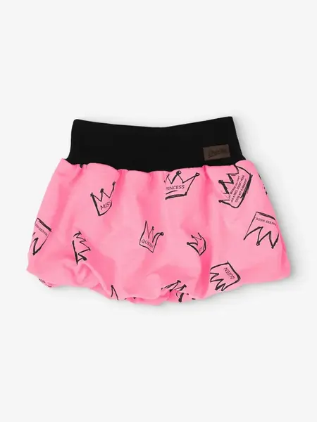 Dětská balónová sukně drexiss queen iv růžová 140-146