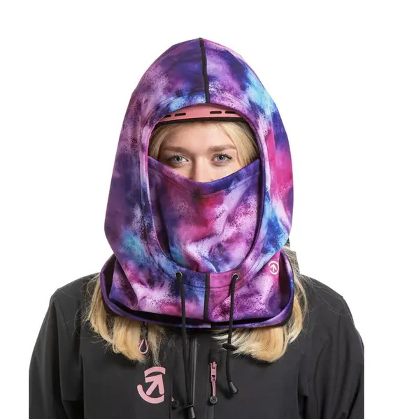 Meatfly kukla Conceal Purple Aquarel oversized | Fialová | Velikost Oversized