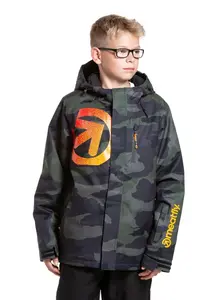 Meatfly dětská SNB & SKI bunda Bangito Rampage Camo | Maskáč | Velikost 146
