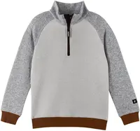 Dětský fleecový svetr reima neulus světle šedá 128