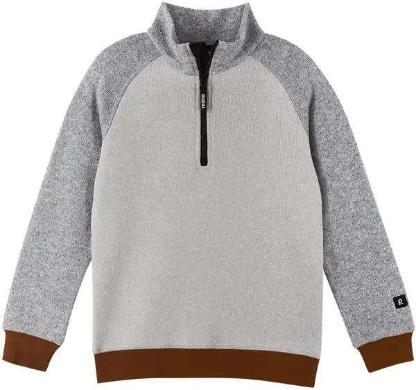 Dětský fleecový svetr reima neulus světle šedá 128