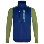 Pánská větruodolná bunda silvini core tmavě modrá/zelená m