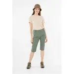 Dámské 3/4 kalhoty viking expander zelená xl