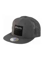 Kšiltovka meatfly nylan perfor snapback šedá one size