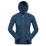 Dětská bavlněná mikina nax moldo modrá 164-170