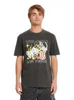 Volcom pánské tričko Pass Line Pw Black | Černá | Velikost XL