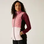 Dámská hybridní vesta regatta leedre světle růžová 42