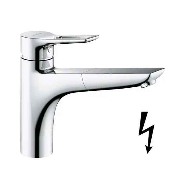 Kludi Mix - Dřezová baterie s výsuvnou koncovkou, chrom 329440562