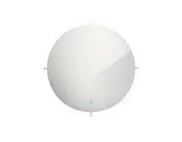 Nimco Zrcadla - Zrcadlo s LED osvětlením, průměr 60 cm, dotykový senzor, hliník ZP 24000RV