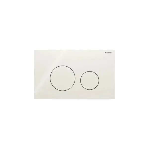 Geberit Sigma40 - Ovládání splachování, sklo/pískově šedá 115.628.JL.1