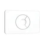 Jika Modul - Ovládácí tlačítko PL9, Dual Flush, bílá H8936760000001