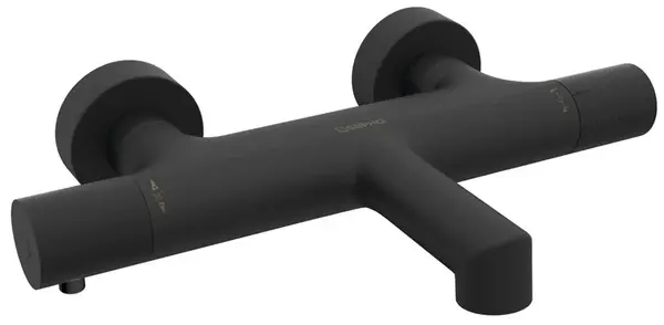 Sapho Solaris - Termostatická vanová baterie, matná černá WD010B