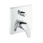 Axor Starck Organic - Páková vanová baterie pod omítku, chrom 12415000