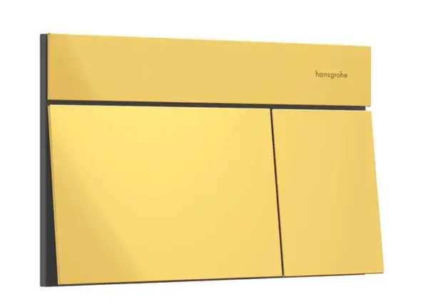Hansgrohe iFrame Element E - Ovládání splachování, leštěný vzhled zlata 66003990