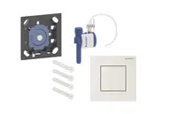 Geberit - Pneumatické ovládání splachování pisoáru typu 40, sklo/pískově šedá 116.217.JL.1