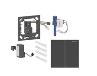 Geberit - Elektronické ovládání splachování pisoárů typ 40, bateriové napájení, easy to clean, Bluetooth, matná černá 116.237.14.1