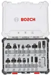 Bosch Příslušenství - 15dílná sada frézovacích bitů 2607017471