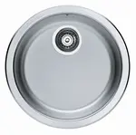 Alveus Form - Dřez průměr 45 cm, odtok 9 cm, nerez 1084837